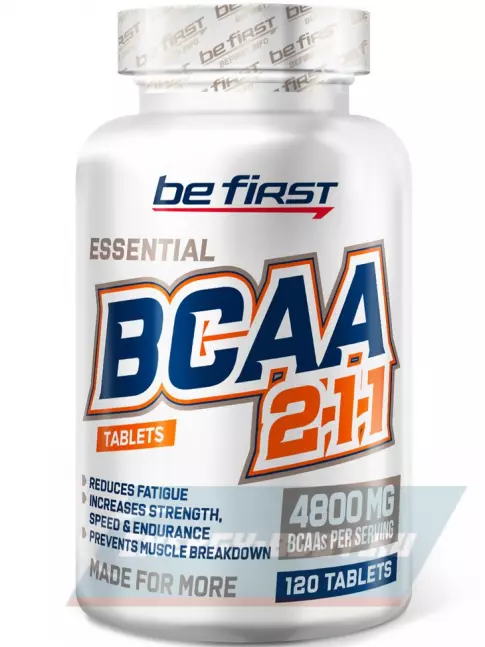 ВСАА Be First BCAA Tablets  2:1:1 120 таблеток