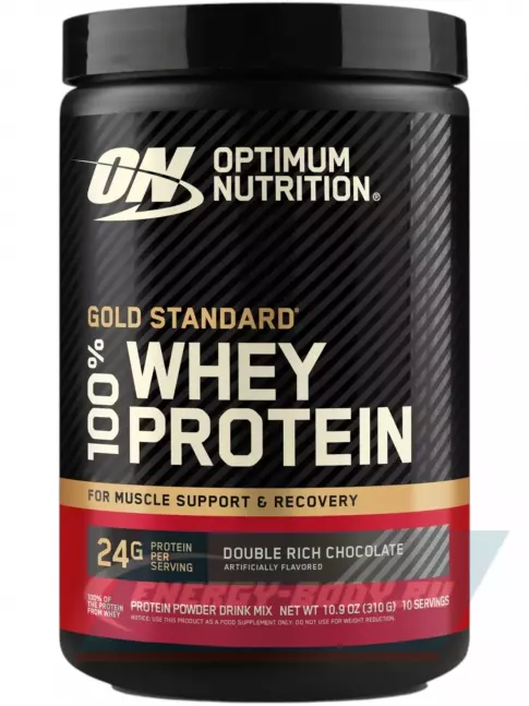  Optimum Nutrition 100% Whey Protein Gold Standard 310 г, Двойной шоколад