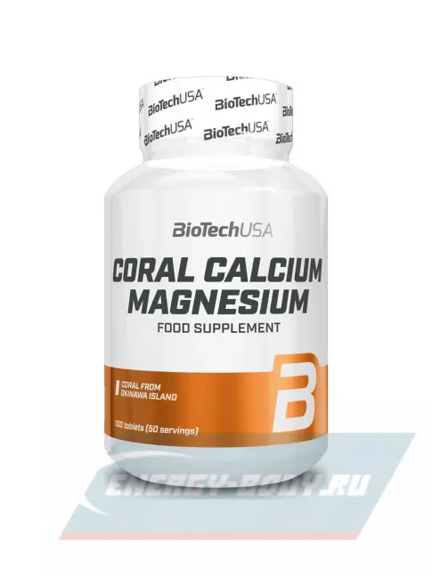 BioTechUSA Coral Calcium Magnesium 100 таблетокё BioTechUSA Coral Calcium Magnesium 100 таблетокё