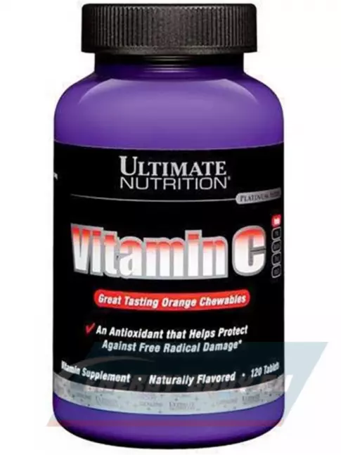  Ultimate Nutrition Vitamin C 120 таблеток