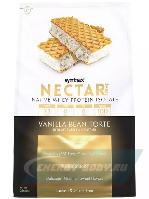  SYNTRAX Nectar Sweets 907 г, Ванильный торт