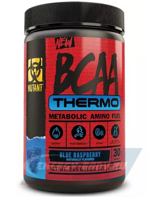 ВСАА Mutant BCAA Thermo 285 г, Голубая малина