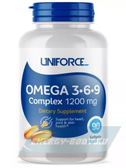 Omega 3 Uniforce Omega 3-6-9 1200 mg 90 капсул