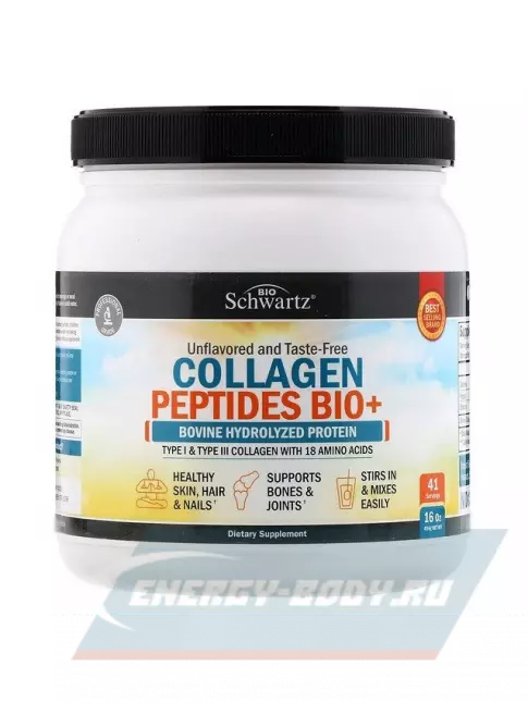COLLAGEN BioSchwartz Collagen Peptides Bio Plus 454 г