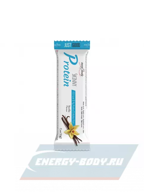 Батончик протеиновый QNT Easy Body PROTEIN Bar 35 г, Ваниль