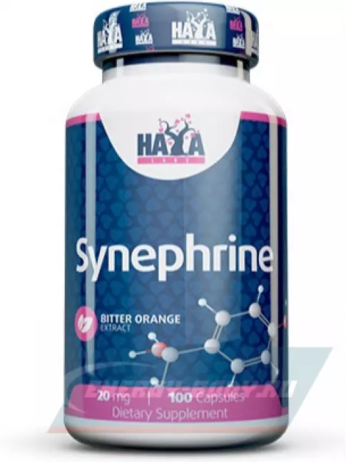 Haya Labs Synephrine 20 mg 100 капсул Haya Labs Synephrine 20 mg 100 капсул