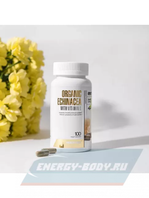  MAXLER Organic Echinacea with Vitamin C 100 капсул
