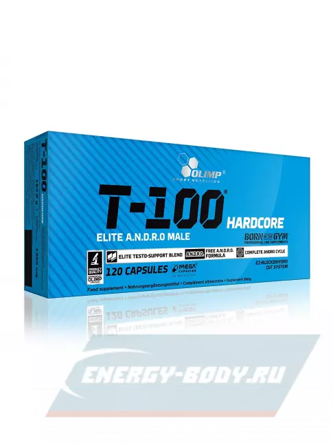  OLIMP T-100 Hardcore 120 капсул