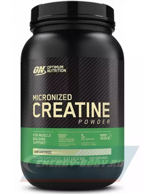 Optimum Nutrition CREATINE POWDER Micronized 2000 г, Нейтральный