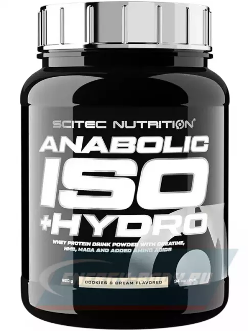  Scitec Nutrition Anabolic Iso + Hydro 920 г, Печенье-крем