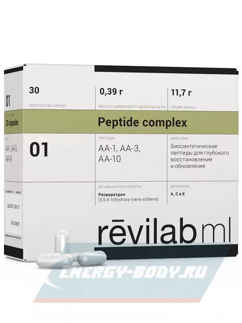  PEPTIDES Revilab ML 01 30 капсул