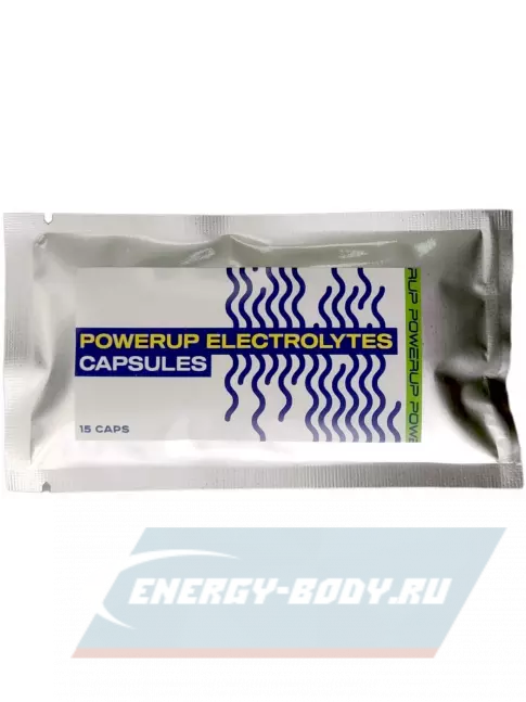  Powerup Electrolytes Chewable Tablets 15 капсул + 3 табл, Микс №3