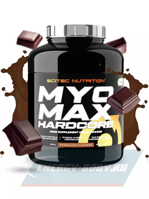 Гейнер Scitec Nutrition Myomax Hardcore 2800 г, Шоколад