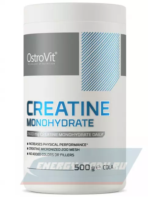  OstroVit Creatine Monohydrate 500 г, Кола