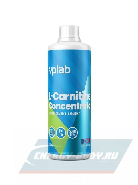 L-Карнитин VP Laboratory L-CARNITINE-CONCENTRATE 1000 мл, Вишня-Черника