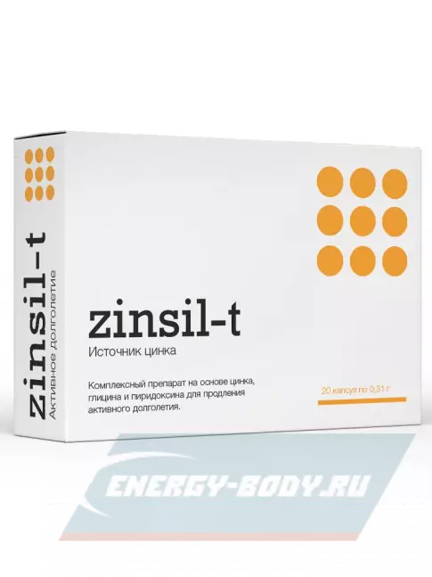 PEPTIDES Цинсил-Т (Zinsil-T) 20 таблеток PEPTIDES Цинсил-Т (Zinsil-T) 20 таблеток
