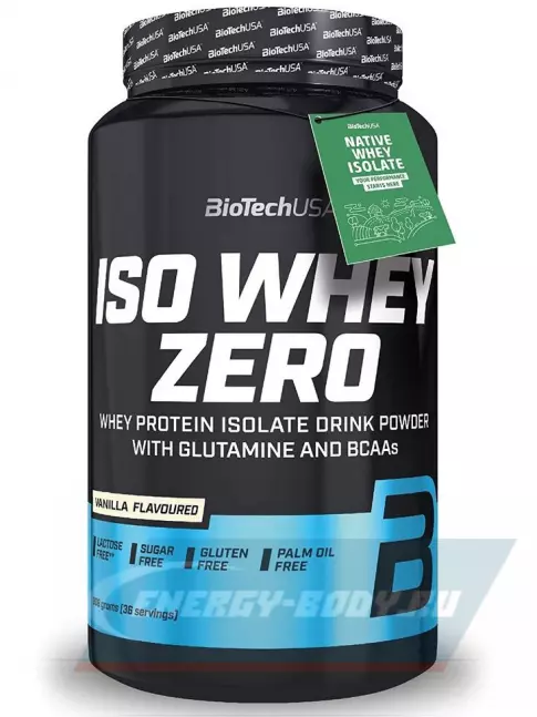  BioTechUSA Iso Whey Zero 908 г, Ваниль