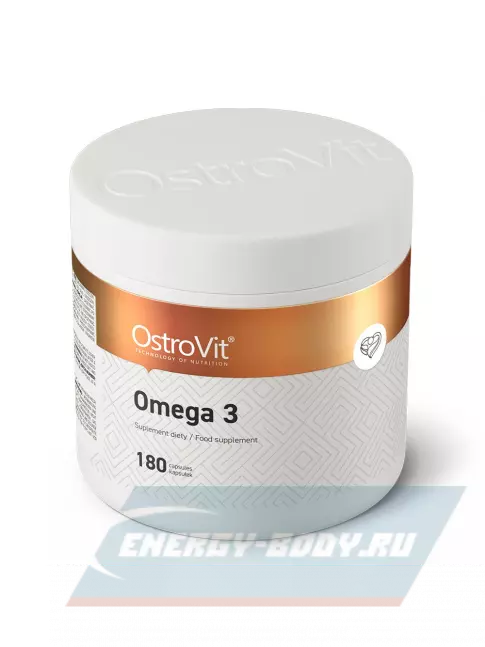Omega 3 OstroVit OMEGA 3 180 гелевых капсул