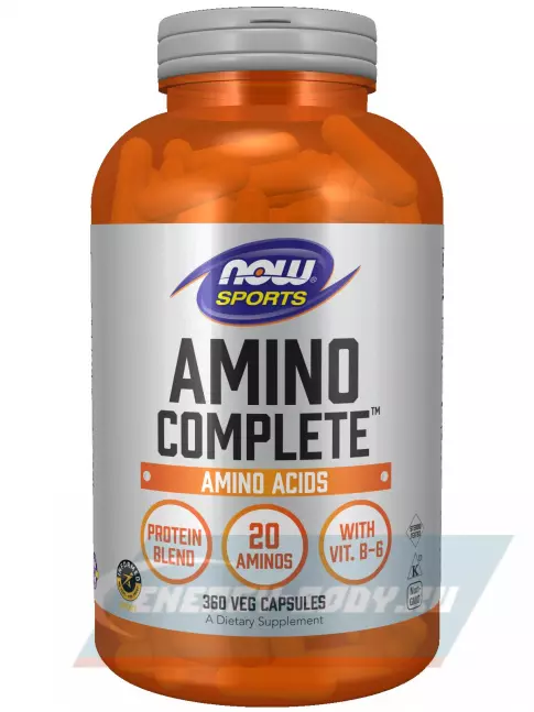 Аминокислотны NOW FOODS Amino Complete 360 веган капсул