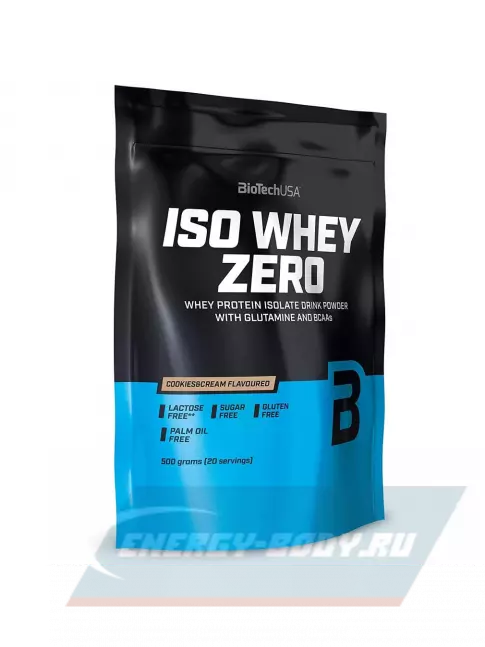  BioTechUSA Iso Whey Zero 500 г, Печенье с Кремом