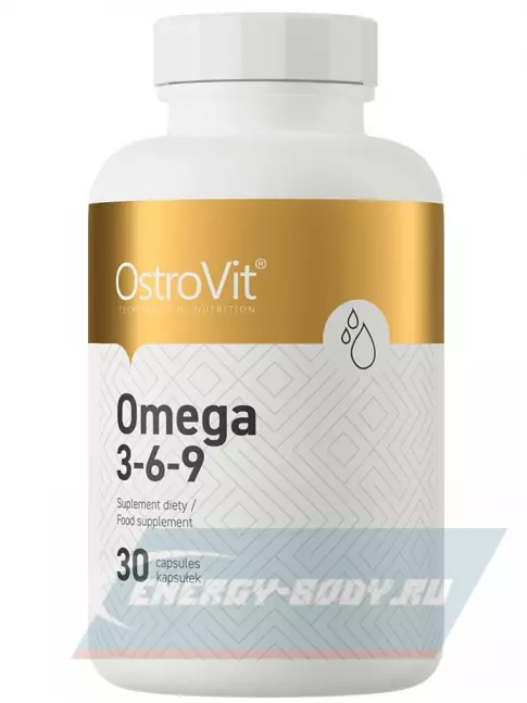 Omega 3 OstroVit Omega 3-6-9 30  гелевых капсул