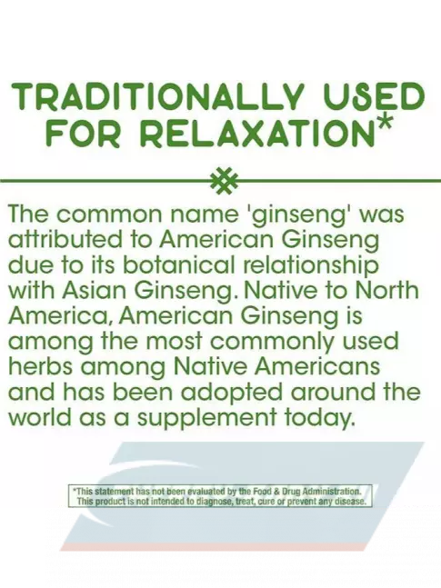 Nature's Way American Ginseng 50 веган капсул