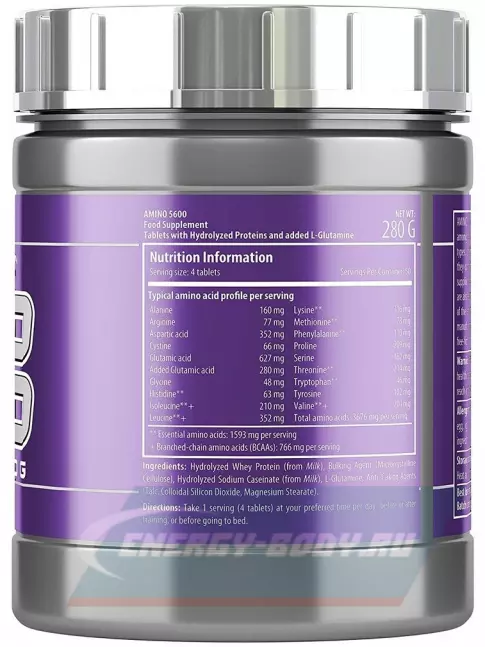 Аминокислотны Scitec Nutrition Amino 5600 200 таблеток