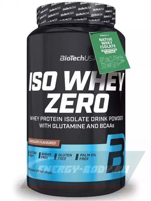 BioTechUSA Iso Whey Zero 908 г, Шоколад BioTechUSA Iso Whey Zero 908 г, Шоколад