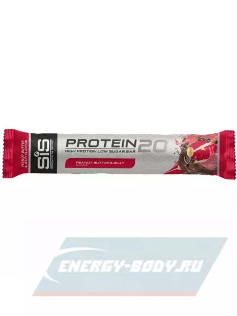 Батончик протеиновый SCIENCE IN SPORT (SiS) Protein 20 64 г, Арахисовое масло