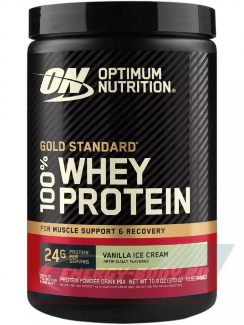  Optimum Nutrition 100% Whey Protein Gold Standard 310 г, Ванильное мороженое