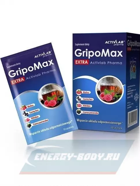  ActivLab GripoMax EXTRA 100 г, Малина - черная смородина