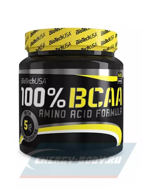 ВСАА BioTechUSA 100% BCAA 2:1:1 400 г, Нейтральный