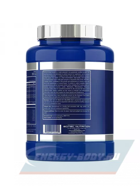  Scitec Nutrition Soy Pro 910 г, Шоколад