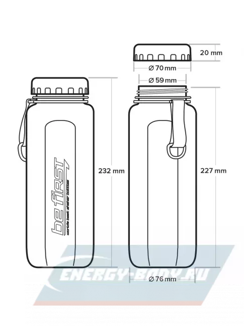  Be First BF16003 750 мл, Черный
