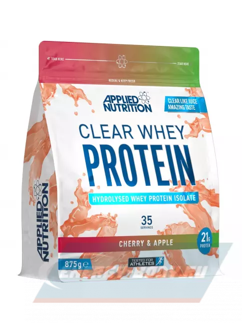  APPLIED NUTRITION Clear Whey Protein 875 г, Вишня и Яблоко