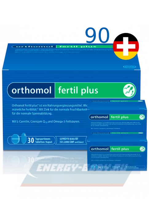 Orthomol Fertil plus 3x (таблетки+капсулы) курс 90 дней Orthomol Fertil plus 3x (таблетки+капсулы) курс 90 дней