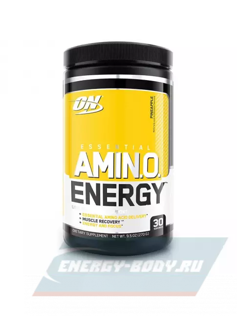 Аминокислотны Optimum Nutrition Essential Amino Energy 270 г, Ананас