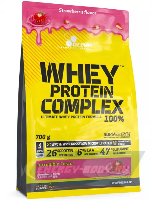  OLIMP WHEY PROTEIN COMPLEX 100% 700 г, Клубника