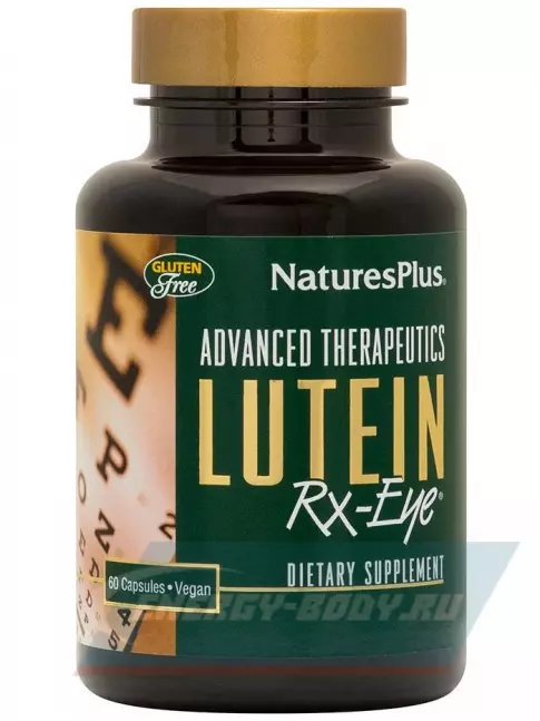  NaturesPlus LUTEIN RX EYE 60 веган капсул