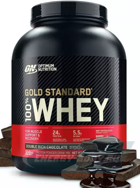  Optimum Nutrition 100% Whey Gold Standard 2270 г, Двойной шоколад
