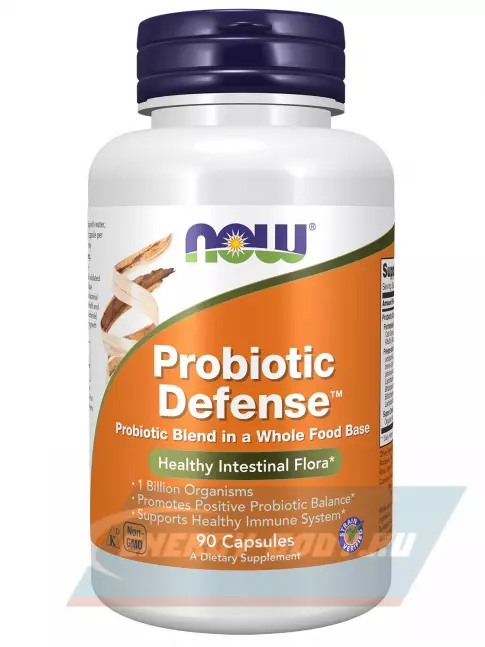  NOW FOODS Probiotic Defense 90 веган капсул