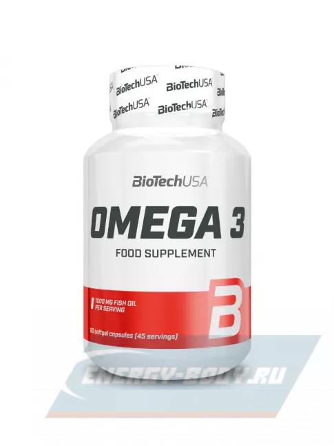 Omega 3 BioTechUSA NT Omega 3 E.D. 90 капсул