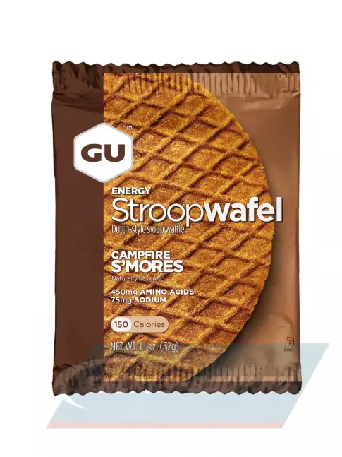 Батончик энергетический GU ENERGY GU ENERGY STROOPWAFEL no caffeine 16 x 32 г, Печенье