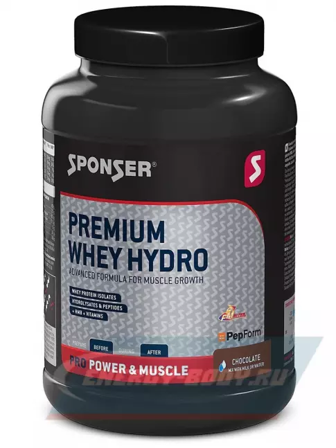 SPONSER PREMIUM WHEY HYDRO 850 г, Шоколад