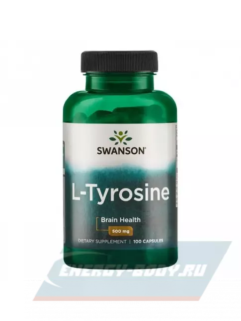 Аминокислотны Swanson L-Tyrosine 100 капсул, Нейтральный