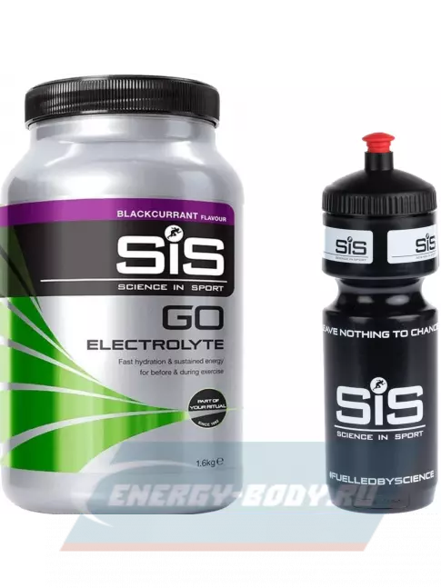  SCIENCE IN SPORT (SiS) GO Electrolyte + Бутылочка черная Черная смородина №4