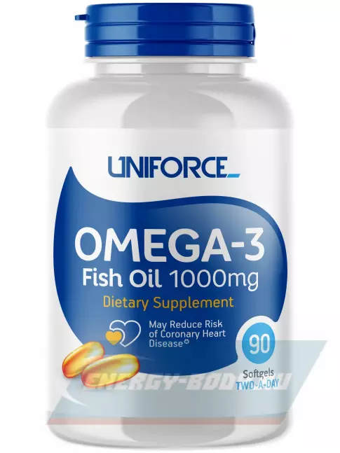 Omega 3 Uniforce Omega-3 1000 mg 90 капсул