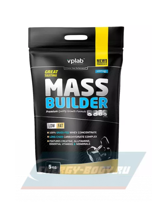Гейнер VP Laboratory MASS BUILDER 5000 г, Ваниль