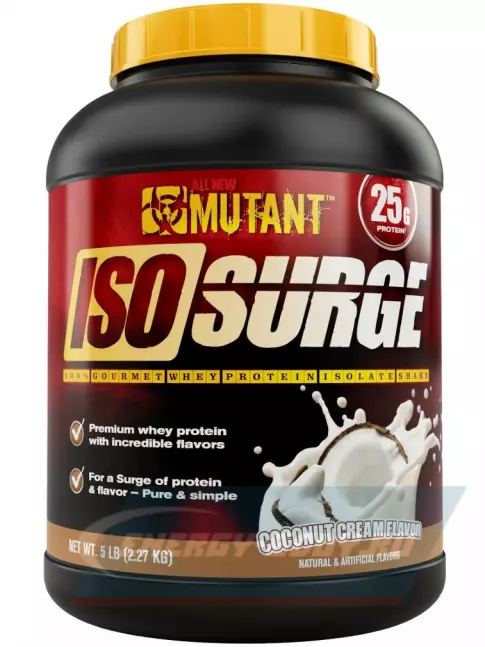  Mutant Iso Surge 2270 г, Кокосовый крем