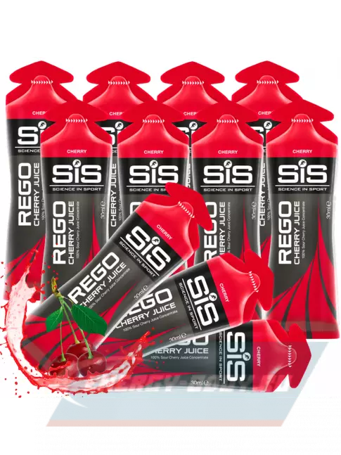 Предтерник SCIENCE IN SPORT (SiS) Rego Cherry Juice 11 x 30 мл, Вишня